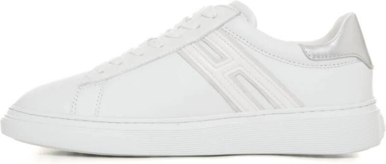 Hogan Luxe Leren Sneakers Wit Dames