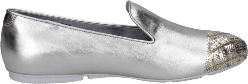 Hogan Leren Dames Sneakers Gray Dames