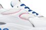 Hogan Leren en stoffen vetersneakers White Dames - Thumbnail 4