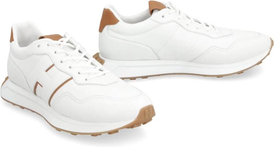 Hogan Leren lage sneakers White Heren