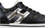 Hogan Leren Paillet Sneakers voor Vrouwen Black Dames - Thumbnail 5