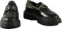 Hogan Leren Rubberen Zool Casual Schoenen Black Dames - Thumbnail 2