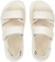 Hogan Leren Sandalen met Bandjes Beige Dames - Thumbnail 4