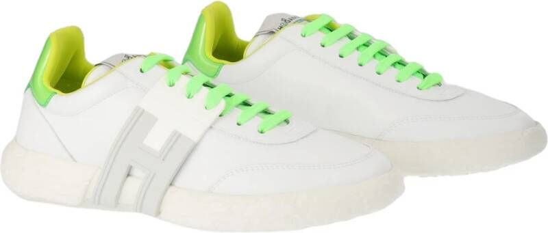 Hogan Leren Sneakers 100% Pelle White Heren