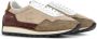 Hogan Leren Sneakers Beige Wit Bruin Multicolor Heren - Thumbnail 3