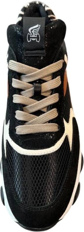 Hogan Leren Sneakers Black Dames