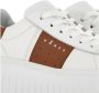 Hogan Leren Sneakers Bruin Panel Ontwerp Multicolor Dames - Thumbnail 5