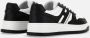 Hogan Leren sneakers in wit en zwart Black Dames - Thumbnail 3