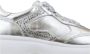 Hogan Leren Sneakers met Strass en Glitterveters Gray Dames - Thumbnail 5