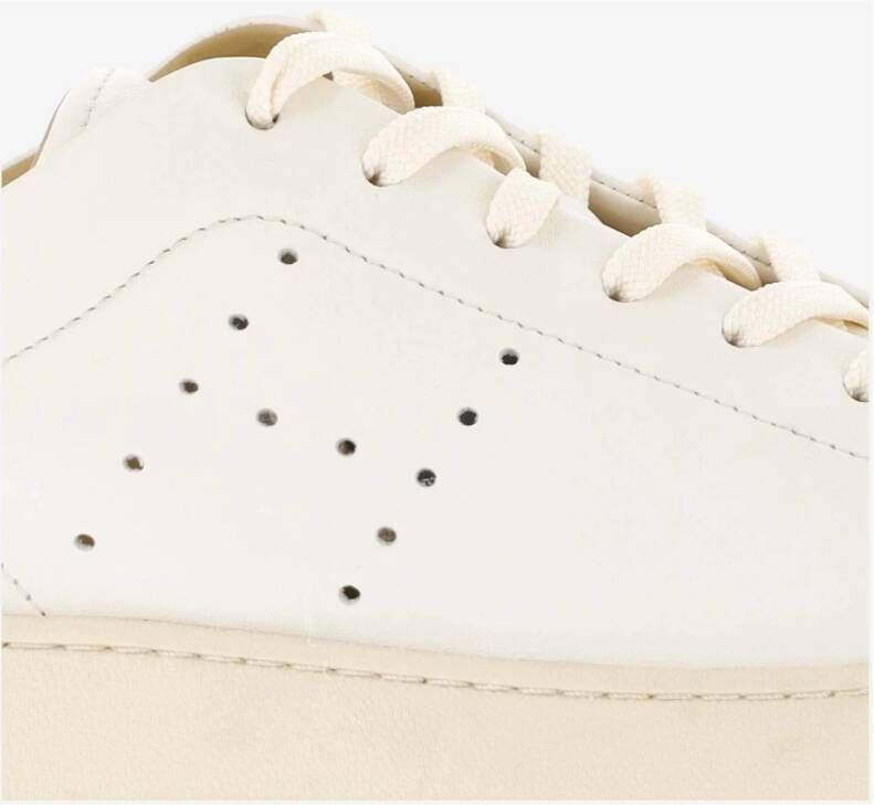 Hogan Leren Sneakers met Suède Inzetstukken White Heren