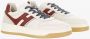 Hogan Leren Sneakers Vetersluiting Ronde Neus Italië Multicolor Heren - Thumbnail 3