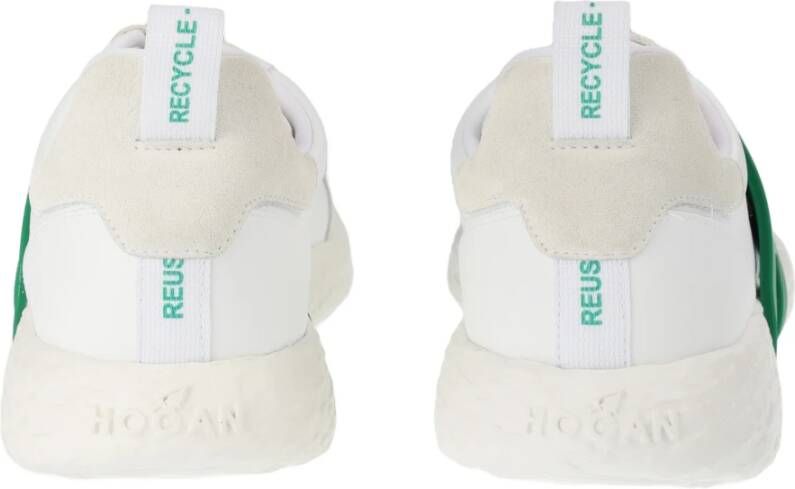 Hogan Leren Sneakers White Heren