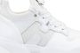 Hogan Leren Stoffen Sneakers Veterschoenen Vrouwen White Dames - Thumbnail 5