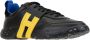 Hogan Leren Vetersneakers Black Heren - Thumbnail 2