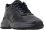 Hogan Leren Vetersneakers Black Heren - Thumbnail 2