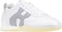 Hogan Leren Vetersneakers White Dames - Thumbnail 2