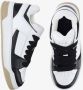 Hogan Leren Vetersneakers Zwart Wit White Heren - Thumbnail 2