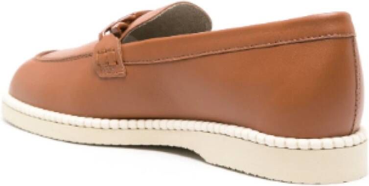 Hogan Loafers Beige Dames