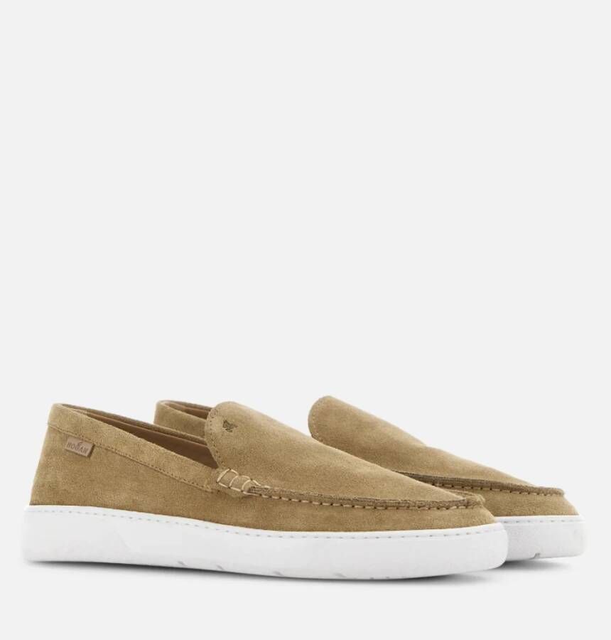 Hogan Loafers Beige Heren