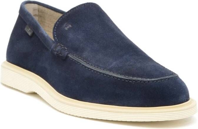 Hogan Loafers Blue Heren