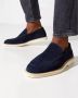 Hogan Marineblauwe Suède Loafers Blue Heren - Thumbnail 2