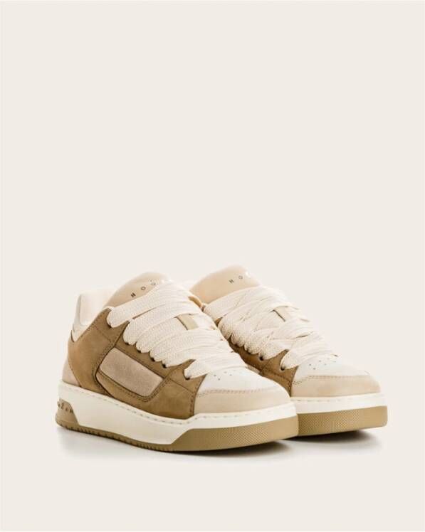 Hogan Marshmallow Basket Sneakers Brown Dames