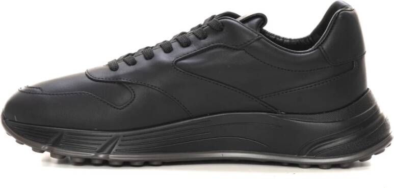 Hogan Memory Foam Leren Sneakers Black Heren