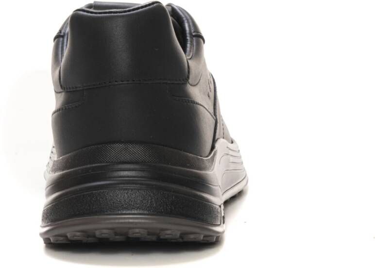 Hogan Memory Foam Leren Sneakers Black Heren