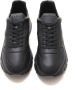 Hogan Memory Foam Leren Sneakers Black Heren - Thumbnail 6