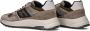 Hogan Mesh Combi Runner Sneakers Beige Heren - Thumbnail 3