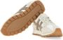 Hogan Mesh Lace-Up Sneakers met Suede Trim Beige Heren - Thumbnail 4