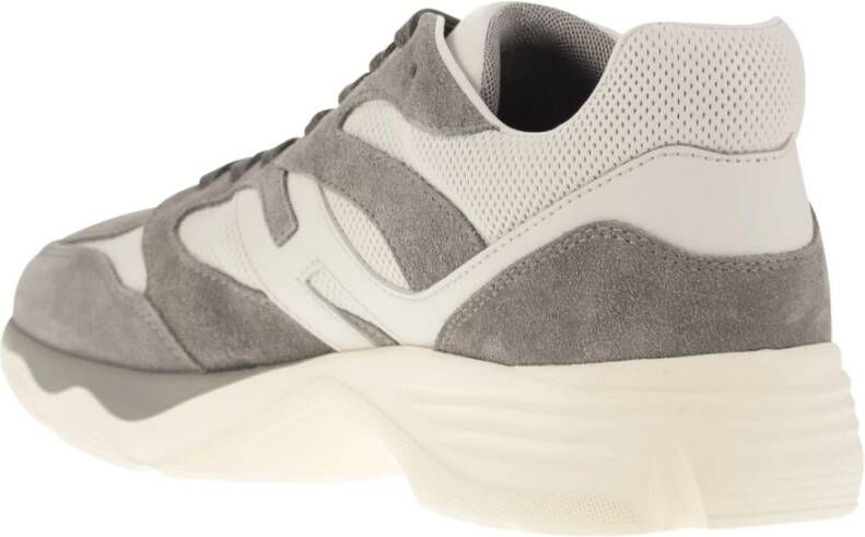 Hogan Moderne Stedelijke Sneakers met Lichtgewicht EVA Zool Gray Heren