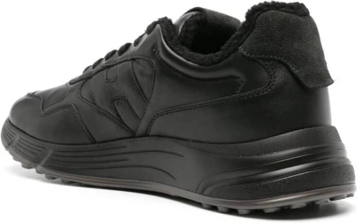 Hogan Multicolor Casual Trainers met Leren Bovenwerk Black Heren