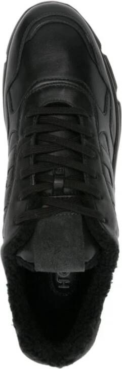 Hogan Multicolor Casual Trainers met Leren Bovenwerk Black Heren