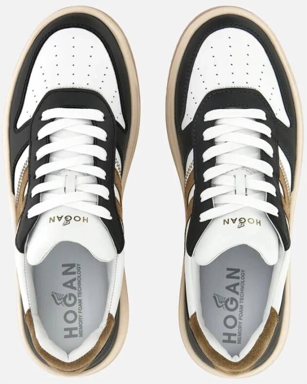 Hogan MultiColour Retro Style Sneakers Multicolor Heren