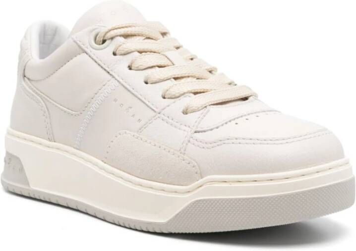 Hogan Natuurlijke Sneakers voor Mannen Beige Dames