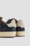 Hogan Navy Blauwe Leren Sneakers Blue Heren - Thumbnail 5