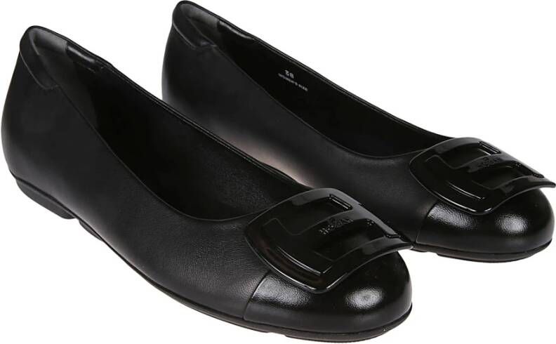 Hogan Nero Ballerinas Black Dames