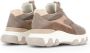 Hogan Nude en Getoaste Sneakers Beige Dames - Thumbnail 2