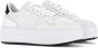 Hogan Panelled Sneakers Logo Print Flatform Zool White Dames - Thumbnail 3