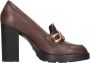 Hogan Platte schoenen Bruin Brown Dames - Thumbnail 3