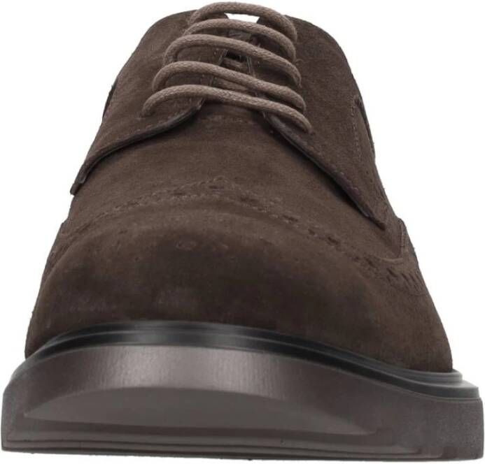 Hogan Platte schoenen Bruin Brown Heren