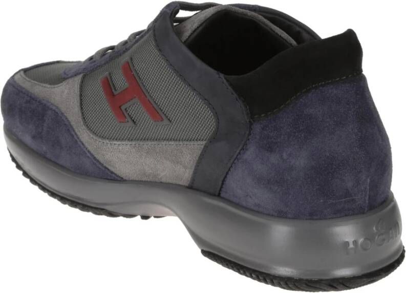 Hogan Platte schoenen met interactief camoscio Multicolor Heren