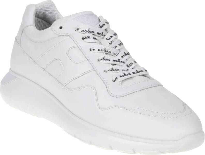 Hogan Platte schoenen met interactieve kubus pelle White Heren