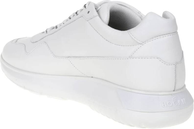 Hogan Platte schoenen met interactieve kubus pelle White Heren