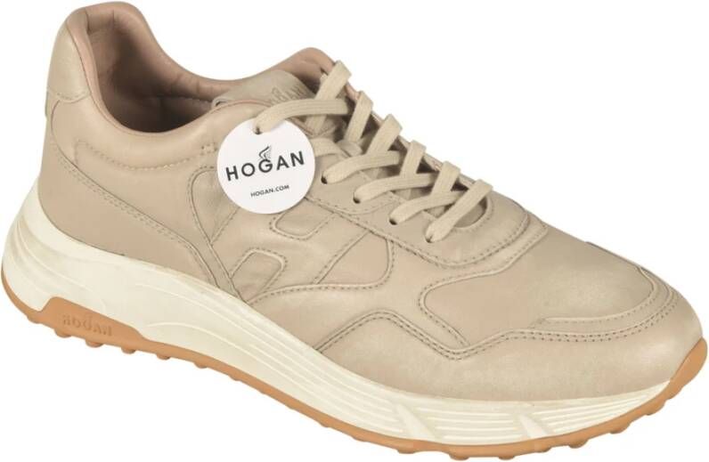 Hogan Platte schoenen voor vrouwen Beige Heren