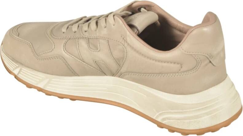 Hogan Platte schoenen voor vrouwen Beige Heren