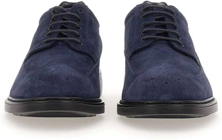 Hogan Platte Schoenen voor Vrouwen Blue Heren