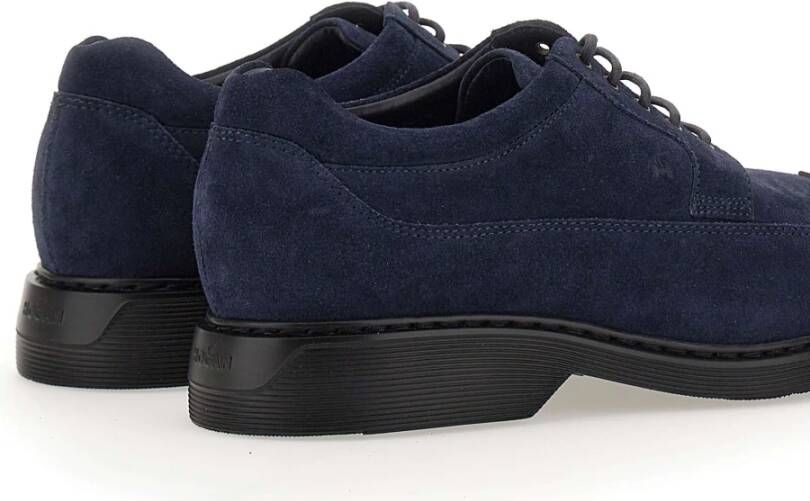 Hogan Platte Schoenen voor Vrouwen Blue Heren