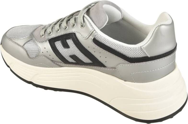 Hogan Platte schoenen voor vrouwen Gray Dames